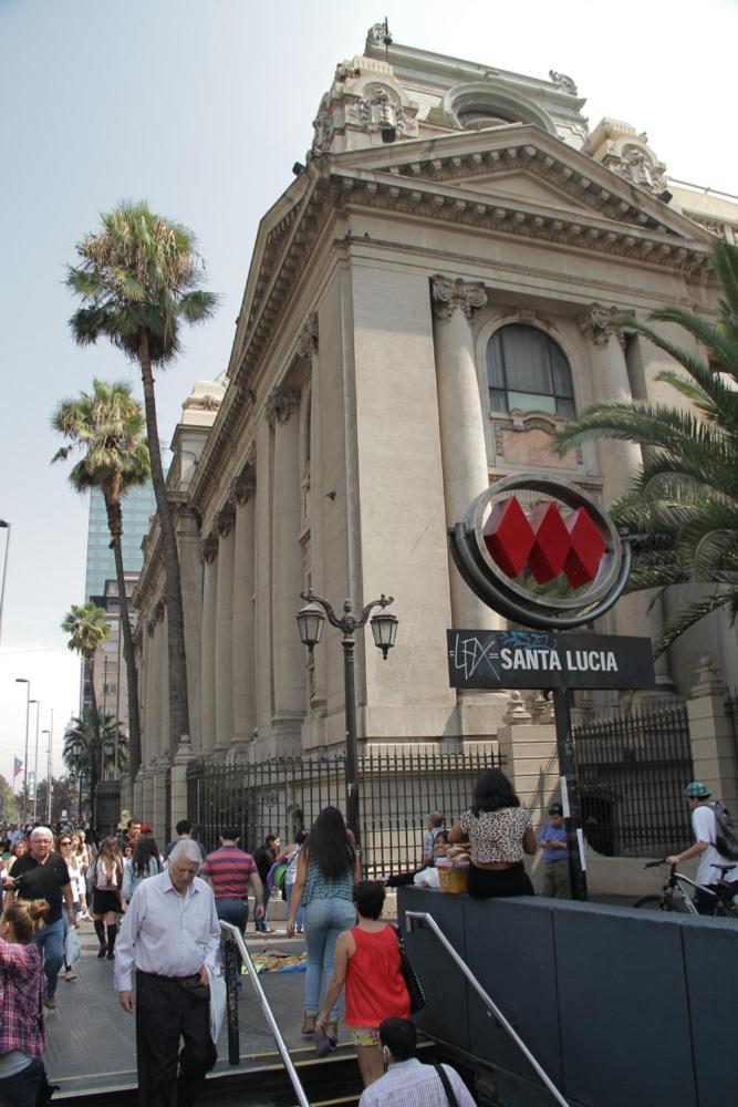 Plaza Huelen Apartment Santiago Exterior foto